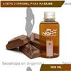 Aceite para masajes chocolate 100cc